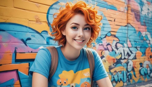 girl in t-shirt,nora,pixie-bob,pumuckl,maci,tracer,crayon background,colorful background,lindsey stirling,portrait background,jena,photographic background,redhair,lis,ginger rodgers,yellow background,cute cartoon character,tori,red-haired,children's background,Photography,Artistic Photography,Artistic Photography 07