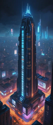 skyscraper,the skyscraper,cityscape,skyscraper town,skyscrapers,high-rises,nairobi,metropolis,high rises,urban towers,electric tower,city at night,business district,black city,tall buildings,high-rise building,cyberpunk,city skyline,sky city,pc tower,Illustration,Vector,Vector 15