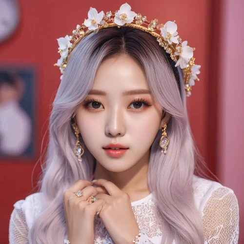 doll's facial features,joy,porcelain doll,a princess,winner joy,yeonsan hong,seo,kimjongilia,white velvet,barbie doll,solar,sujeonggwa,mina bird,yulan magnolia,hojuela,hanbok,songpyeon,model doll,porcelain dolls,ethereal,Photography,General,Realistic