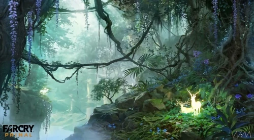 fantasy picture,fairy forest,elven forest,fantasy landscape,faery,fairy world,fantasy art,fairy village,enchanted forest,cartoon video game background,fairy chimney,forest background,druid grove,heroic fantasy,rain forest,swampy landscape,forest landscape,holy forest,fairy peacock,fairytale forest