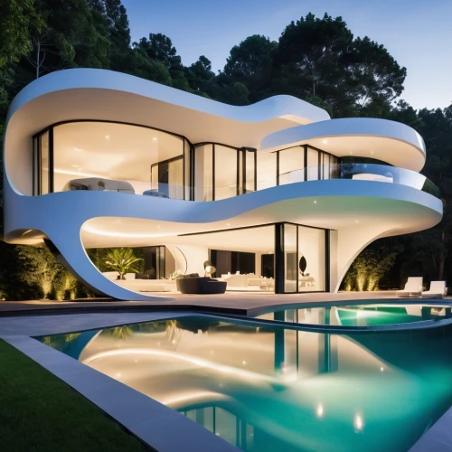 futuristic architecture,modern architecture,modern house,pool house,house shape,luxury property,dunes house,arhitecture,jewelry（architecture）,beautiful home,cubic house,modern style,architecture,architectural style,frame house,luxury real estate,cube house,contemporary,luxury home,summer house