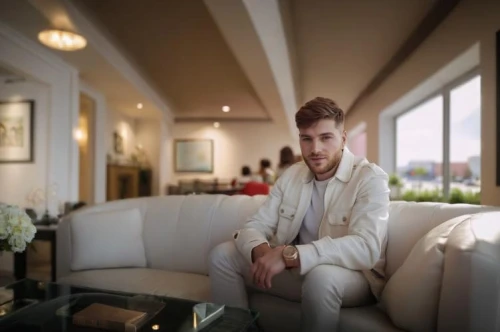 ceo,real estate agent,wedding suit,white clothing,lion white,danila bagrov,the groom,male model,sitting on a chair,villas,white coat,the suit,hotel man,pianist,content is king,marrakech,young model istanbul,dhabi,white room,formal guy