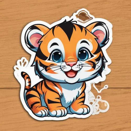 clipart sticker,animal stickers,tiger png,cat vector,tigerle,asian tiger,a tiger,tiger cat,tiger,tiger cub,sticker,tigger,tigers,cartoon cat,bengal tiger,bengal,kawaii animal patches,amurtiger,stickers,chestnut tiger,Unique,Design,Sticker
