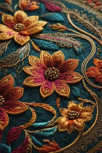 kimono fabric,vintage embroidery,flower fabric,embroidered flowers,embroidery,floral pattern,fabric design,indian paisley pattern,floral rangoli,embroidered leaves,paisley pattern,flower blanket,traditional pattern,traditional patterns,flower carpet,tapestry,thai pattern,woven fabric,ottoman,carpet,Art,Artistic Painting,Artistic Painting 34