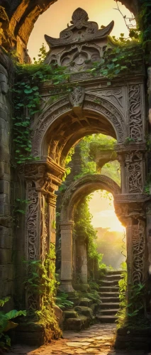 the ruins of the,ruins,cartoon video game background,ancient city,fantasy landscape,archway,background with stones,fantasy picture,hall of the fallen,background images,background image,gateway,aaa,ancient house,mausoleum ruins,stone background,the ancient world,ancient buildings,ancient,ruin,Illustration,Retro,Retro 13