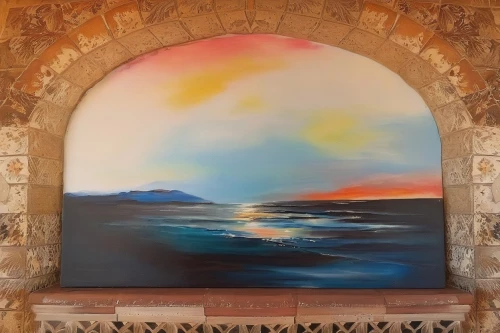 sea landscape,landscape with sea,seascape,coastal landscape,lipari,mediterranean,mediterranean sea,el mar,paintings,beach landscape,art painting,wall decoration,stromboli,panoramic landscape,wall painting,wall art,el arco,ocean background,aegean sea,landscape background,Illustration,Paper based,Paper Based 04