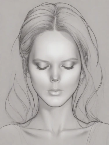 drawing mannequin,girl drawing,woman's face,sculpt,woman face,animation,female face,graphite,doll's facial features,study,sepia,drawing course,cosmetic brush,game drawing,character animation,graphics tablet,illustrator,drawing,digital drawing,girl portrait,Digital Art,Line Art