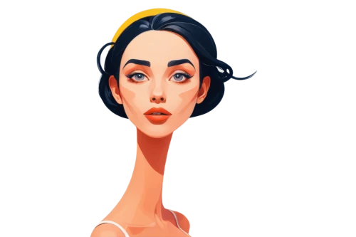 vector illustration,vector girl,vector art,fashion vector,vector graphic,art deco woman,dribbble,medical illustration,stylised,adobe illustrator,wpap,long neck,head woman,chignon,retro woman,sculpt,clementine,woman face,digital painting,digital illustration,Conceptual Art,Daily,Daily 15