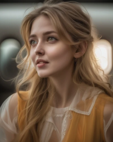 girl portrait,digital painting,blonde woman,the girl at the station,woman portrait,mystical portrait of a girl,girl in car,portrait of a girl,passengers,sprint woman,young woman,romantic portrait,girl in a long,color 1,romantic look,woman in the car,poppy,blonde girl,bokeh,retro woman