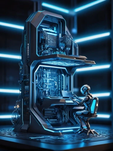 barebone computer,computer art,desktop computer,cyclocomputer,computer,fractal design,compute,computer workstation,cinema 4d,computer cooling,man with a computer,processor,mechanical,cyberspace,computer freak,cyber,computer icon,electro,cybertruck,dive computer,Unique,Paper Cuts,Paper Cuts 04