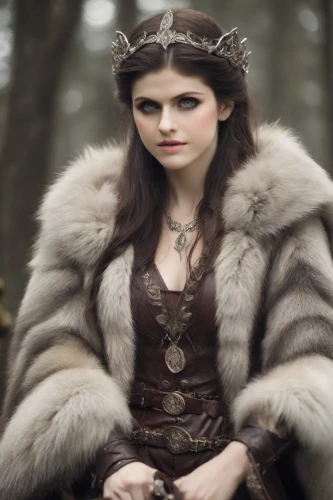 celtic queen,swath,white rose snow queen,thracian,germanic tribes,the snow queen,fur clothing,elven,princess sofia,queen anne,the enchantress,fantasy woman,miss circassian,biblical narrative characters,heroic fantasy,fairy queen,catarina,wind rose,fairy tale character,vikings,Photography,Cinematic