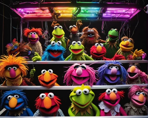 the muppets,sesame street,puppet theatre,puppets,rides amp attractions,colorful birds,muppet,multicolor faces,attraction theme,birds of chicago,bert,audience,singers,neon human resources,kermit,crying birds,children's ride,key birds,bird bird kingdom,church choir,Illustration,Abstract Fantasy,Abstract Fantasy 14