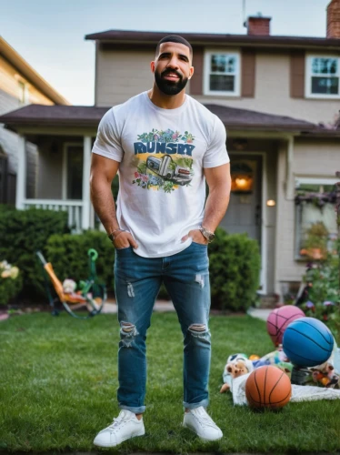 drake,carpenter jeans,lawn game,album cover,dj,denims,garage sale,denim jeans,nba,cut the lawn,rope daddy,fortnite,real-estate,the drip,real estate agent,work from home,real estate,daddy,isolated t-shirt,young coach,Illustration,Retro,Retro 20