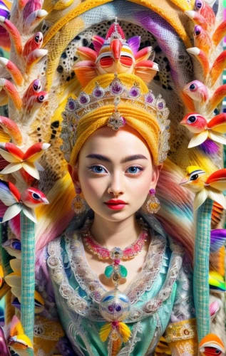 taiwanese opera,peking opera,asian costume,janmastami,ethnic dancer,tibetan,radha,inner mongolian beauty,chinese art,bodhisattva,sinulog dancer,fairy peacock,dusshera,rebana,colourful pencils,asian woman,asian culture,garuda,krishna,painter doll