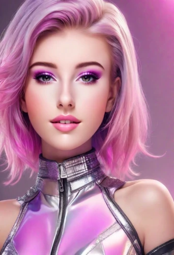barbie,pink beauty,doll's facial features,pink background,cosmetic,purple and pink,pink-purple,cosmetic brush,purple background,portrait background,cg artwork,barbie doll,magenta,pixie-bob,xmen,gradient mesh,pink vector,pink double,pink,rosa ' amber cover