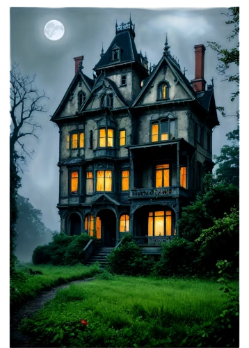 witch's house,witch house,the haunted house,haunted house,ghost castle,haunted castle,creepy house,fairy tale castle,house silhouette,house in the forest,victorian house,fairytale castle,victorian,haunted,halloween poster,fairy tale,knight house,a fairy tale,lonely house,moonlit night,Art,Classical Oil Painting,Classical Oil Painting 24