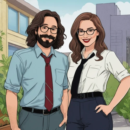 couple goal,mom and dad,wife and husband,cartoon people,husband and wife,as a couple,hipsters,man and wife,adam and eve,pam trees,beautiful couple,hiyayakko,retro cartoon people,man and woman,coworkers,partnerlook,consultants,contemporary witnesses,married couple,mr and mrs,Illustration,Paper based,Paper Based 03