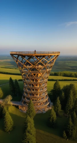 observation tower,steel tower,the observation deck,observation deck,cellular tower,wooden construction,bird tower,antenna tower,lookout tower,transmission tower,wood structure,radio tower,communications tower,radio telescope,oil rig,stalin skyscraper,sky space concept,eifel,earth station,harp of falcon eastern,Photography,General,Realistic