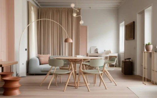 danish furniture,scandinavian style,dining table,breakfast room,gold-pink earthy colors,dining room table,dining room,danish room,cuckoo light elke,kitchen & dining room table,table and chair,modern decor,interiors,kitchen table,interior design,danish house,casa fuster hotel,soft furniture,breakfast table,kitchen design