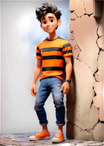 3d model,miguel of coco,3d figure,3d rendered,3d render,3d albhabet,stylish boy,animated cartoon,clay animation,stylized,cute cartoon character,cinema 4d,3d modeling,3d man,tangelo,character animation,mini e,ken,son goku,b3d,Unique,3D,3D Character