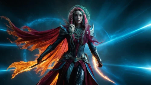 sorceress,the enchantress,shamanism,magus,priestess,darth talon,dodge warlock,shaman,shamanic,nebula guardian,goddess of justice,undead warlock,blue enchantress,wizard,mage,elven,paysandisia archon,fantasy woman,shiva,archangel