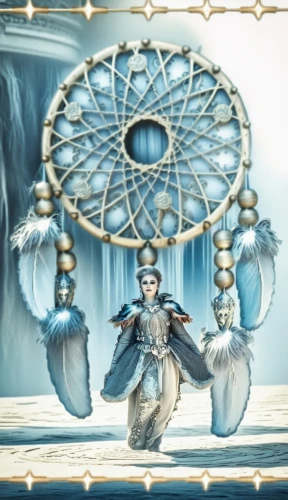 blue enchantress,ice queen,goddess of justice,garuda,the snow queen,mod ornaments,winterblueher,wind warrior,guardian angel,cirque du soleil,mirror of souls,messenger of the gods,stone angel,chariot,summoner,astral traveler,priestess,monsoon banner,water lotus,winter festival,Photography,General,Fantasy