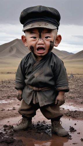 child crying,unhappy child,angry man,head stuck in the sand,crying baby,don't get angry,anger,mongolian tugrik,mongolian,angry,unhappy,baby crying,greed,crying man,mud,human don't be angry,inner mongolia,mud village,mongolia,self criticism,Illustration,Abstract Fantasy,Abstract Fantasy 05