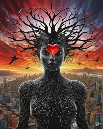 heart chakra,root chakra,tree heart,equilibrium,human heart,the heart of,heart energy,heart flourish,connectedness,consciousness,fire heart,heart with crown,blood circulation,rooted,transcendence,circulatory,polarity,handing love,all forms of love,heart and flourishes,Illustration,Realistic Fantasy,Realistic Fantasy 05