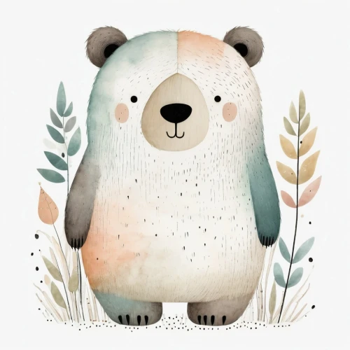 icebear,bear,ice bear,little bear,scandia bear,bear teddy,brown bear,bear cub,cute bear,plush bear,slothbear,whimsical animals,white bear,anthropomorphized animals,giant panda,panda bear,forest animal,nordic bear,great bear,bamboo,Art,Artistic Painting,Artistic Painting 49