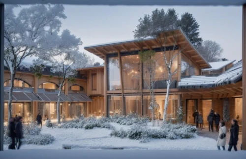 winter house,timber house,snow roof,snow house,winter garden,3d rendering,snow shelter,eco-construction,ski facility,wooden house,hahnenfu greenhouse,eco hotel,snowhotel,korean village snow,snow scene,ski station,school design,chinese architecture,asian architecture,winter village,Photography,General,Realistic