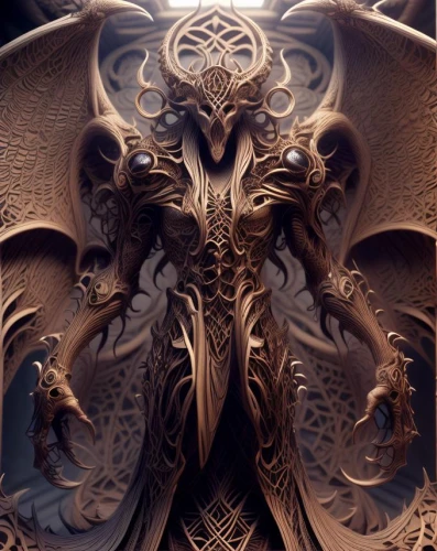 mandelbulb,wood carving,carved wood,fractals art,carved,fractalius,ornate,fractal art,biomechanical,intricate,raven sculpture,art nouveau design,baroque,fractal design,sculpt,carving,vanitas,filigree,dragon design,png sculpture