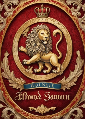 heraldic animal,crown seal,scumwort,cd cover,emblem,heraldic,lion number,heraldry,crest,forest king lion,wind rose,hamelin,skeezy lion,white lion,hinnom,hovawart,hummel,solomon's plume,summon,lion,Conceptual Art,Daily,Daily 31