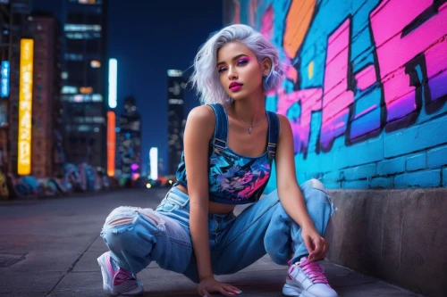 neon,80s,neon body painting,hk,colorful background,neon colors,colorful city,neon candies,neon light,cyberpunk,anime girl,adidas,neon lights,colorful,photo session at night,rockabella,puma,chi,asia girl,asia,Art,Classical Oil Painting,Classical Oil Painting 36