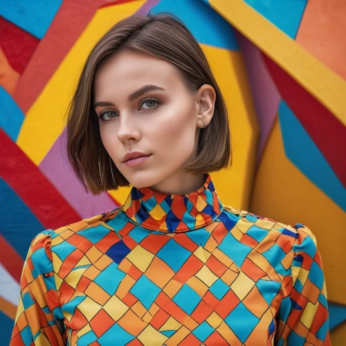 harlequin,colorful,patterned,colourful,multi color,bolero jacket,multi coloured,rubik,colorful floral,multi-color,colorful background,geometric style,geometric pattern,geometric,asymmetric cut,vibrant color,colorful daisy,checkered background,colors,vibrant,Photography,General,Realistic