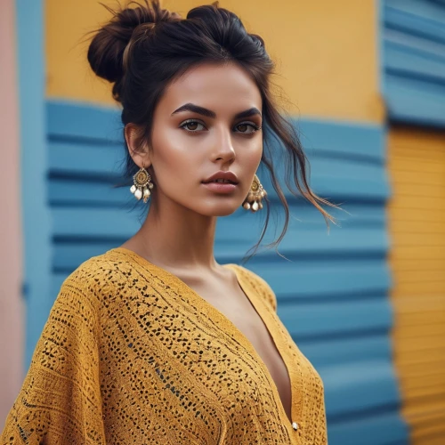 yellow jumpsuit,yellow,yellow and black,indian,yellow brown,east indian,yellow color,yellow purse,golden color,indian woman,indian girl,yellow and blue,burmese,polynesian girl,persian,yellow background,yellow skin,saffron,gold colored,knitwear,Photography,General,Realistic