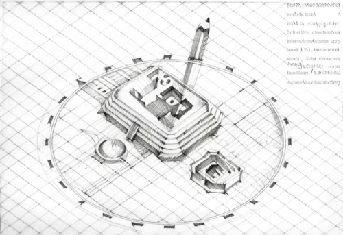 barograph,nuclear reactor,gear shaper,moon base alpha-1,transmitter,armillary sphere,wireframe graphics,orrery,antenna rotator,magnetic compass,cd cover,solar cell base,panopticon,lab mouse top view,vector screw,peter-pavel's fortress,bearing compass,spiral bevel gears,rotating beacon,theodolite,Design Sketch,Design Sketch,Pencil Line Art