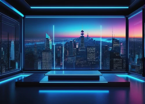 cyberpunk,sky apartment,blur office background,the server room,computer room,aesthetic,neon lights,3d background,cube background,blue room,modern office,monitor wall,metropolis,neon human resources,futuristic landscape,futuristic,background screen,cityscape,valerian,skyscraper,Photography,Fashion Photography,Fashion Photography 15