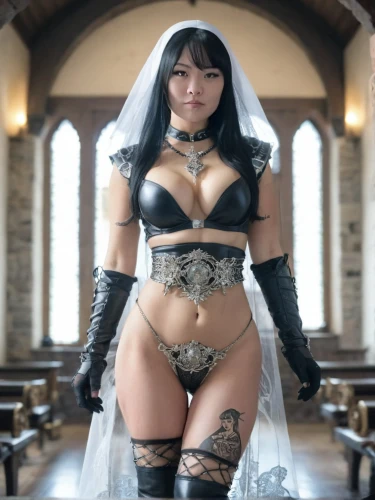 nun,bride,bridal,dead bride,cosplay image,mother of the bride,priest,catrina,maid,wedding dress,bridal dress,silver wedding,bridal clothing,worship,bridal veil,wedding glasses,priestess,fantasy woman,church religion,church faith