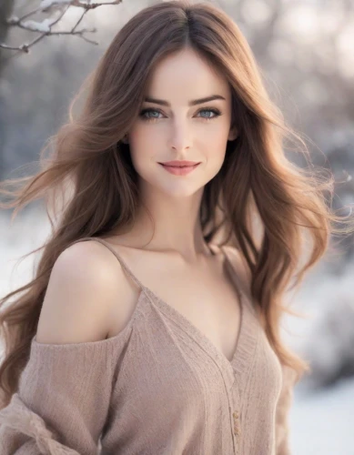 beautiful young woman,celtic woman,romantic look,pretty young woman,eurasian,natural color,female beauty,beautiful woman,winter background,natural cosmetic,white beauty,young woman,attractive woman,model beauty,beautiful model,pale,beautiful girl,layered hair,beautiful women,romantic portrait,Photography,Natural