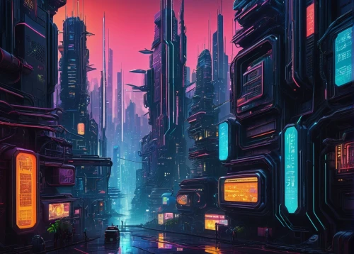 futuristic landscape,cyberpunk,cityscape,fantasy city,metropolis,colorful city,futuristic,shanghai,shinjuku,tokyo city,scifi,dystopian,sci-fi,sci - fi,dystopia,tokyo,ancient city,kowloon,taipei,vapor,Art,Artistic Painting,Artistic Painting 39