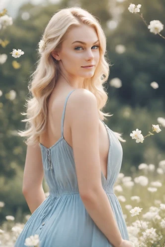 elsa,celtic woman,blonde in wedding dress,the blonde in the river,blonde woman,cinderella,heidi country,spring background,nice dress,beautiful girl with flowers,strapless dress,floral,flower background,girl in a long dress,springtime background,marylyn monroe - female,petal,chrystal,enchanting,girl in flowers