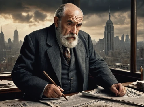 king lear,elderly man,banker,digital compositing,photoshop manipulation,watchmaker,man with a computer,shoemaker,theoretician physician,abraham,photo manipulation,financial advisor,leonardo devinci,old trading stock market,barrister,psychoanalysis,accountant,stock broker,harvey,old man,Illustration,Retro,Retro 24