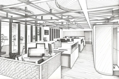 office line art,modern office,working space,offices,computer room,school design,creative office,work space,study room,conference room,office automation,the server room,office,daylighting,search interior solutions,office desk,office space,secretary desk,3d rendering,archidaily,Design Sketch,Design Sketch,Fine Line Art