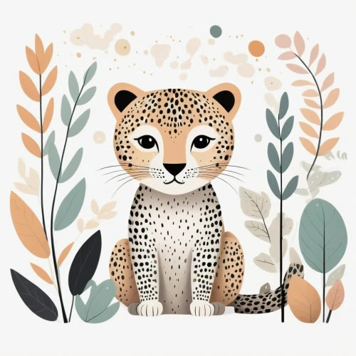 cheetah,african leopard,animal stickers,leopard,fauna,hosana,forest animal,cheetah cub,cheetahs,animal icons,safari,forest animals,cheetah mother,cub,woodland animals,vector illustration,serengeti,leopard head,felidae,cat vector,Illustration,Vector,Vector 13