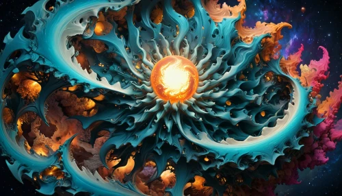 spiral nebula,cosmic flower,supernova,nebula guardian,celestial chrysanthemum,nebula,cosmic eye,nebula 3,spiral galaxy,fire planet,vortex,solomon's plume,colorful spiral,time spiral,spiral background,mandelbulb,spiral,space art,pillar of fire,aura,Illustration,Realistic Fantasy,Realistic Fantasy 39