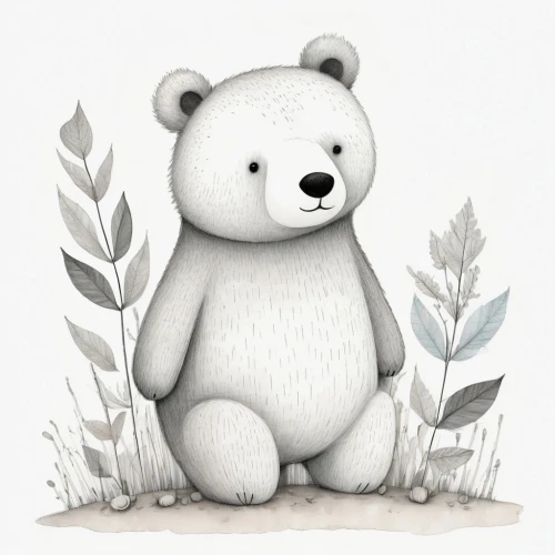 icebear,ice bear,cute bear,scandia bear,plush bear,bear,little bear,white bear,bear teddy,bear cub,nordic bear,left hand bear,teddy-bear,brown bear,bear guardian,baby bear,great bear,teddybear,teddy bear,cub,Illustration,Black and White,Black and White 30