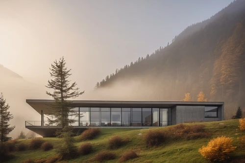 house in mountains,house in the mountains,the cabin in the mountains,house with lake,modern house,mountain hut,swiss house,dunes house,beautiful home,cubic house,house in the forest,foggy landscape,modern architecture,home landscape,house by the water,mirror house,chalet,mountain huts,private house,cube house,Photography,General,Realistic