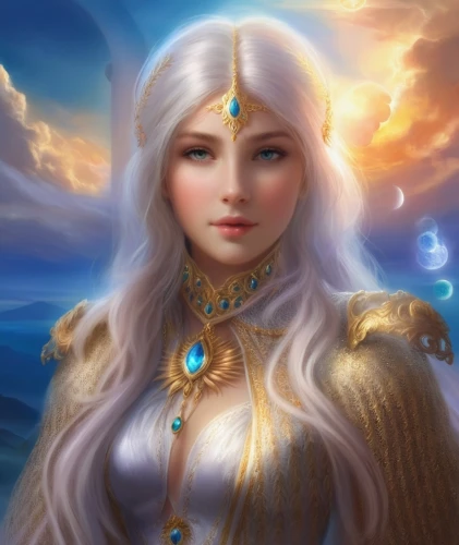 fantasy portrait,fantasy art,fantasy picture,celtic queen,fantasy woman,mystical portrait of a girl,zodiac sign libra,priestess,aurora,eurasian,world digital painting,elven,heroic fantasy,portrait background,elsa,libra,sorceress,blue enchantress,violet head elf,ice queen,Illustration,Realistic Fantasy,Realistic Fantasy 01