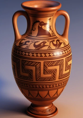 amphora,terracotta,vase,copper vase,goblet drum,two-handled clay pot,urn,pottery,flagon,terracotta flower pot,clay jug,clay pot,goblet,thracian,jug,androsace rattling pot,earthenware,clay jugs,flower vase,storage-jar,Photography,General,Realistic