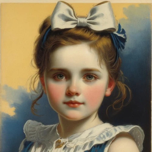 child portrait,portrait of a girl,bouguereau,emile vernon,girl portrait,vintage female portrait,girl with cloth,young lady,girl with cereal bowl,girl wearing hat,the little girl,young woman,child girl,vintage children,franz winterhalter,vintage doll,vintage art,painter doll,vintage girl,little girl,Art,Classical Oil Painting,Classical Oil Painting 14